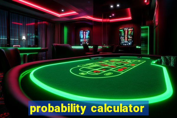 probability calculator