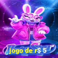 jogo de r$ 5