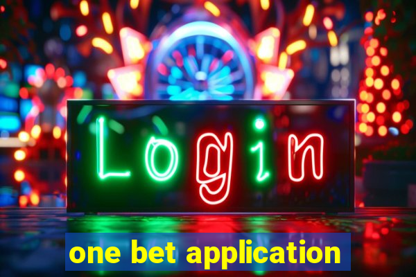 one bet application