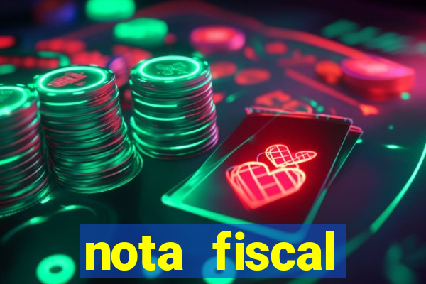 nota fiscal cruzeiro sp