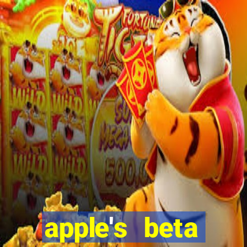 apple's beta software program