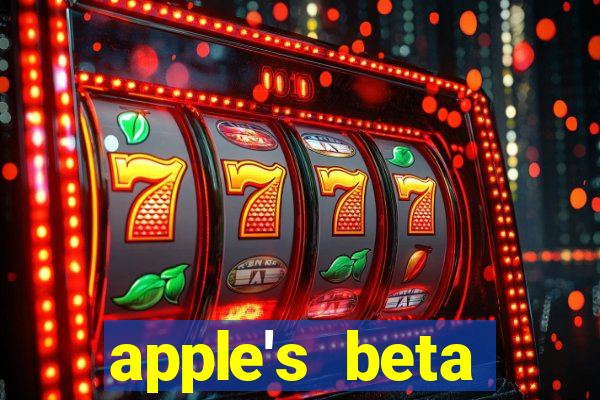 apple's beta software program