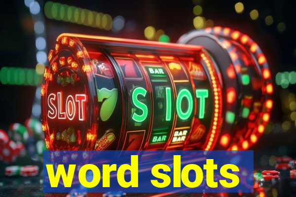 word slots