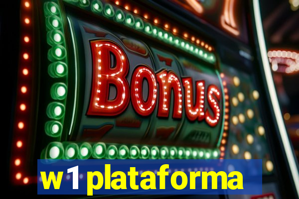 w1 plataforma