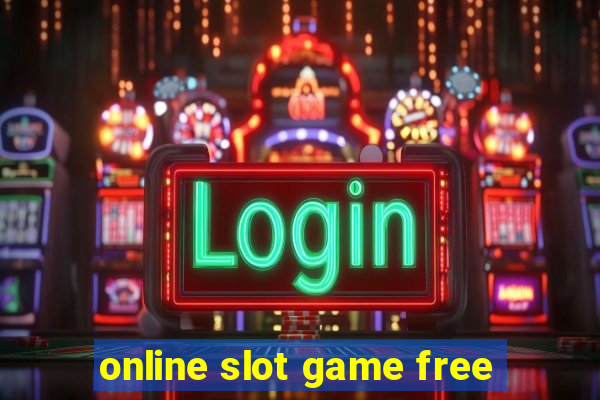 online slot game free