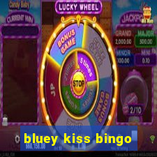 bluey kiss bingo