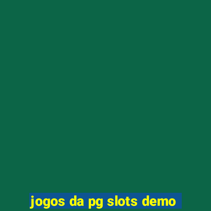 jogos da pg slots demo