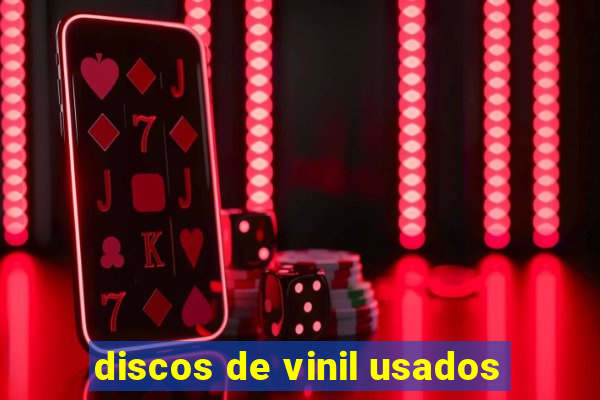 discos de vinil usados