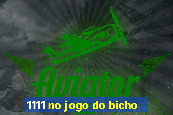 1111 no jogo do bicho