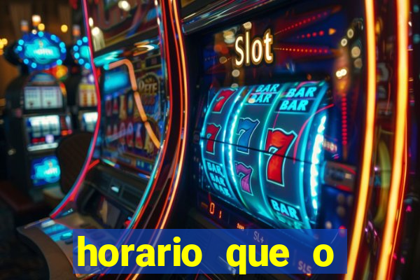 horario que o fortune tiger paga