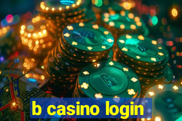 b casino login