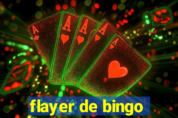 flayer de bingo