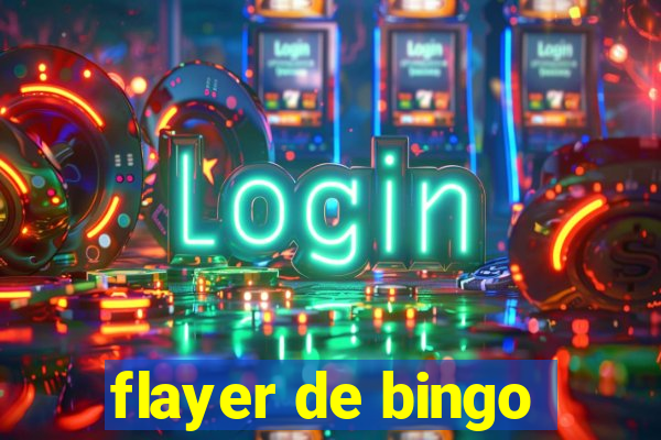 flayer de bingo