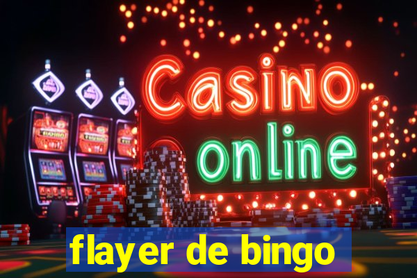 flayer de bingo