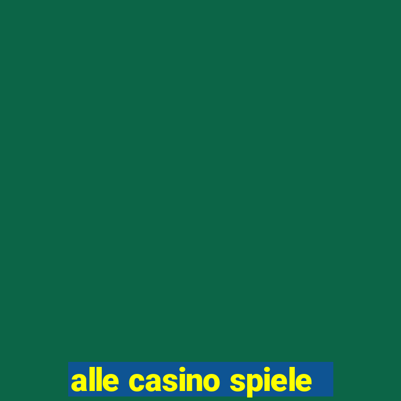 alle casino spiele