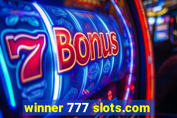 winner 777 slots.com