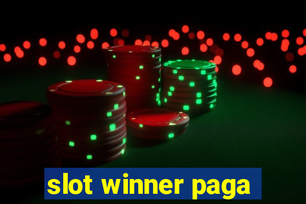 slot winner paga