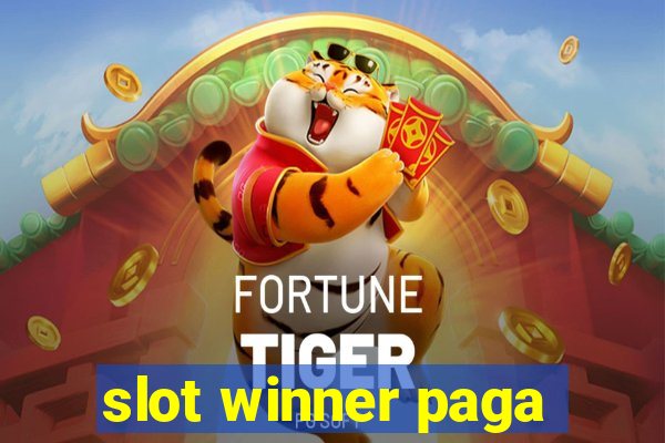 slot winner paga