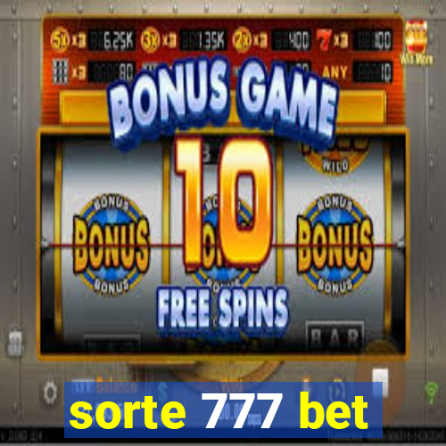 sorte 777 bet