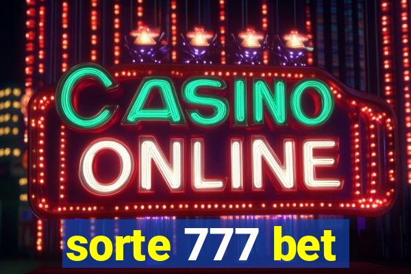 sorte 777 bet