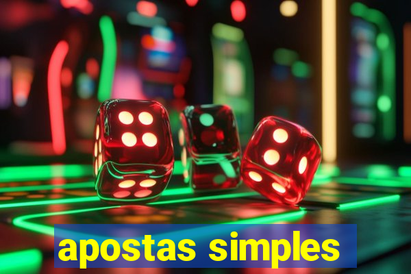 apostas simples