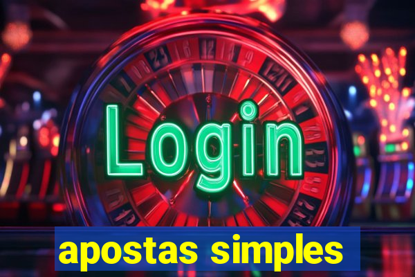 apostas simples