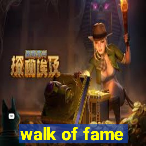 walk of fame