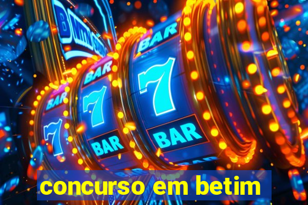 concurso em betim