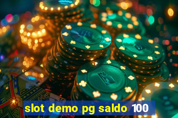 slot demo pg saldo 100