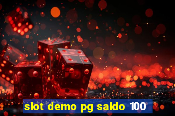 slot demo pg saldo 100