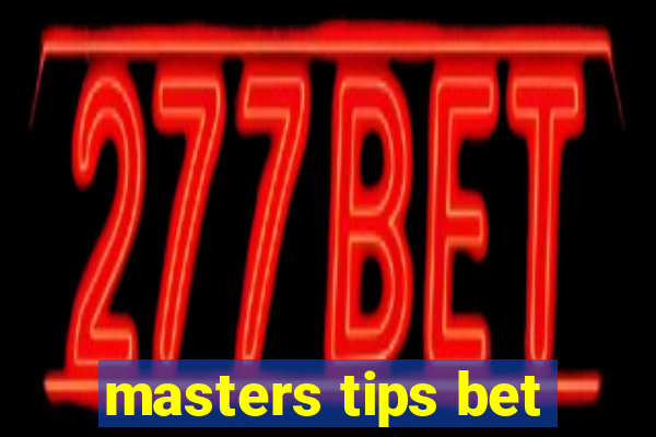 masters tips bet