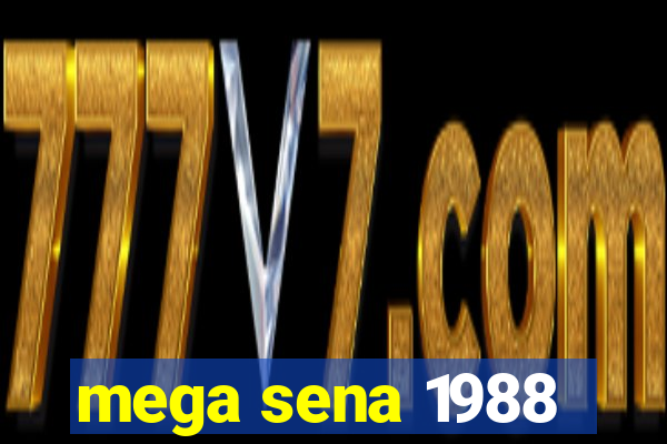 mega sena 1988