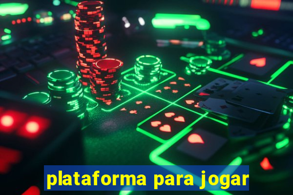 plataforma para jogar