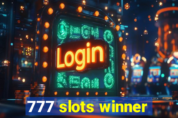 777 slots winner