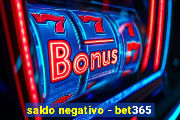 saldo negativo - bet365