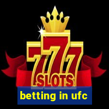 betting in ufc