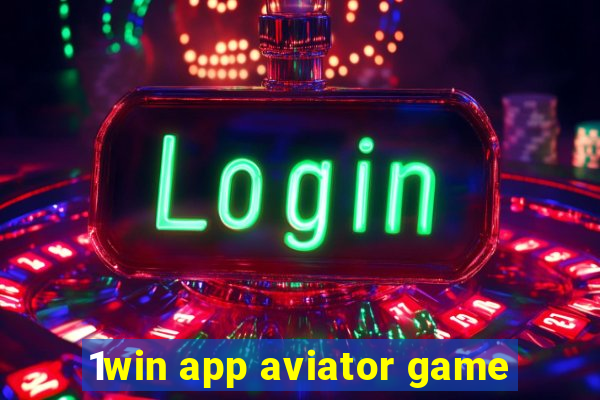 1win app aviator game