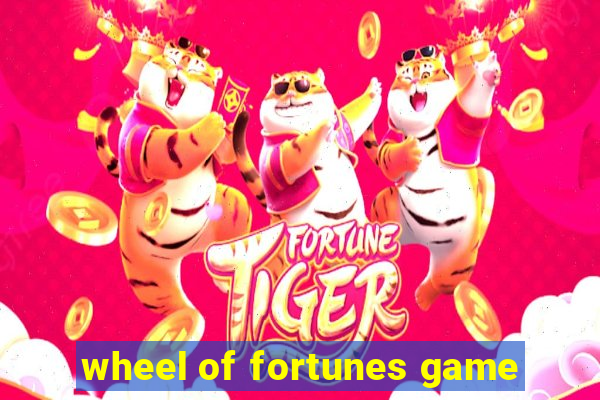 wheel of fortunes game