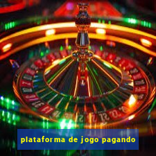 plataforma de jogo pagando