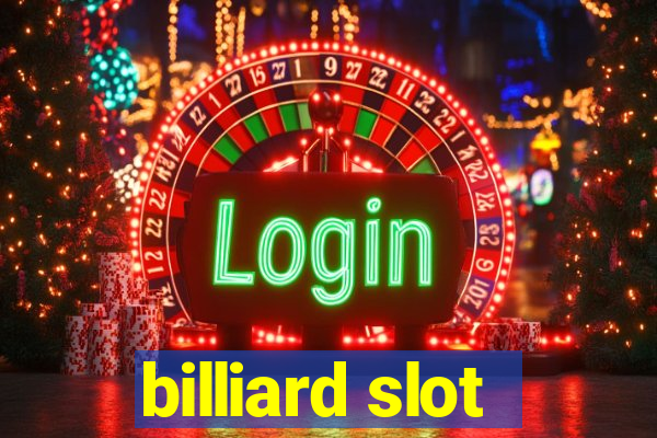 billiard slot