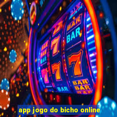 app jogo do bicho online