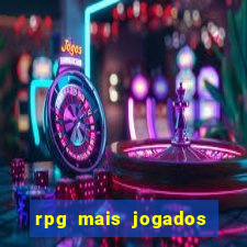 rpg mais jogados do mundo