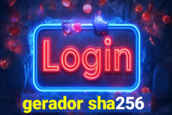 gerador sha256