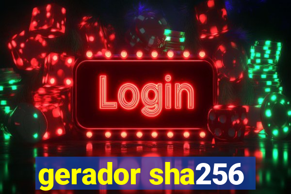 gerador sha256