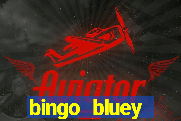 bingo bluey personajes png