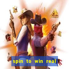 spin to win real cash game