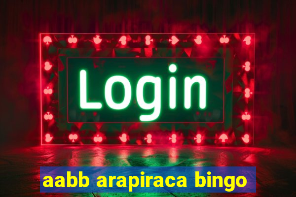 aabb arapiraca bingo