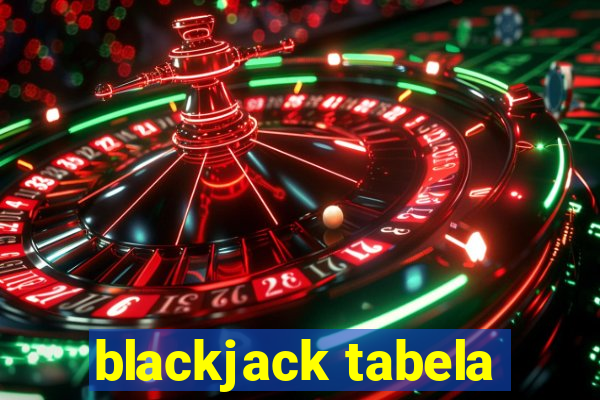 blackjack tabela