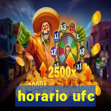 horario ufc