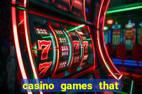 casino games that pay real money with no deposit